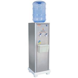 Water cooler dispenser top load stainless steel 2 faucets