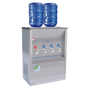 Cold water dispenser 3 taps – Hot water 1 tap, inverted bottle