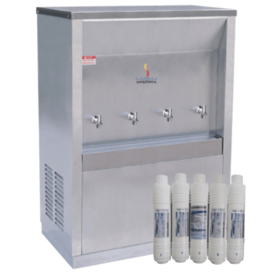 4 faucet water chiller with UF 5 stage water filter